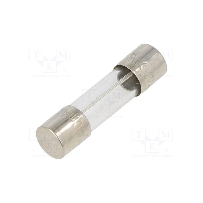 1 pcs x LITTELFUSE - 0218.500TXP - Fuse: fuse, time-lag, 500mA, 250VAC, cylindrical,glass, 5x20mm
