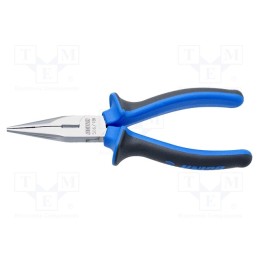 1 pcs x UNIOR - 607874 - Pliers, half-rounded nose,elongated, 140mm, 506/1BI