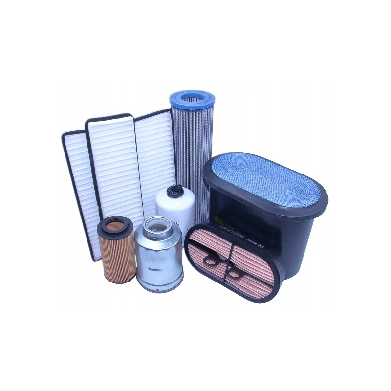 Filters jcb 409 t4 wheel loader set of filters