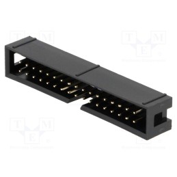 2 pcs x CONNFLY - DS1013-34SSIB1-B-0 - Socket, IDC, male, PIN: 34, straight, THT, gold-plated, 2.54mm