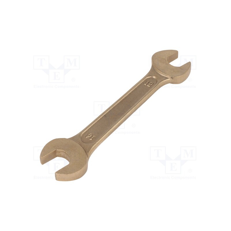 1 pcs x BAHCO - NS006-1214 -AS - Wrench, spanner, 12mm,14mm, Overall len: 130mm, aluminum bronze