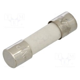 1 pcs x LITTELFUSE - 021506.3TXP - Fuse: fuse, time-lag, 6.3A, 250VAC, ceramic,cylindrical, brass, 215
