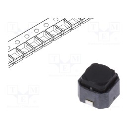 2 pcs x ALPS - SKPMAPE010 - Microswitch TACT, SPST, Pos: 2, 0.05A/16VDC, SMT, 2.45N, 6x5.9x5mm