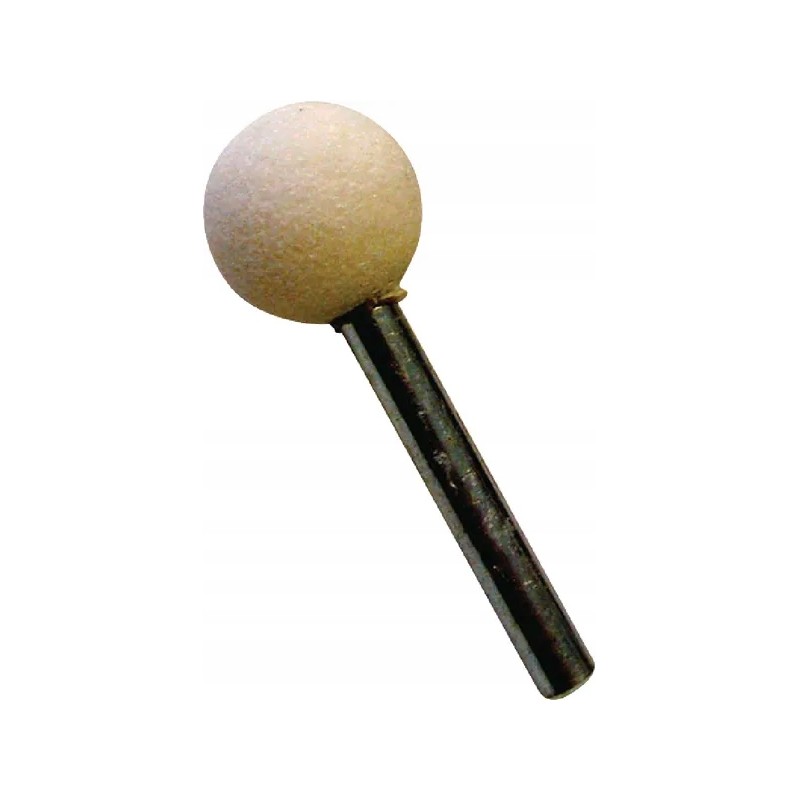 Mounted grinding wheel, ball 20 mm, shank 6 mm