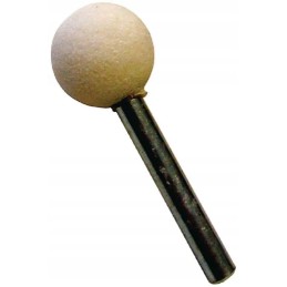 Mounted grinding wheel, ball 20 mm, shank 6 mm