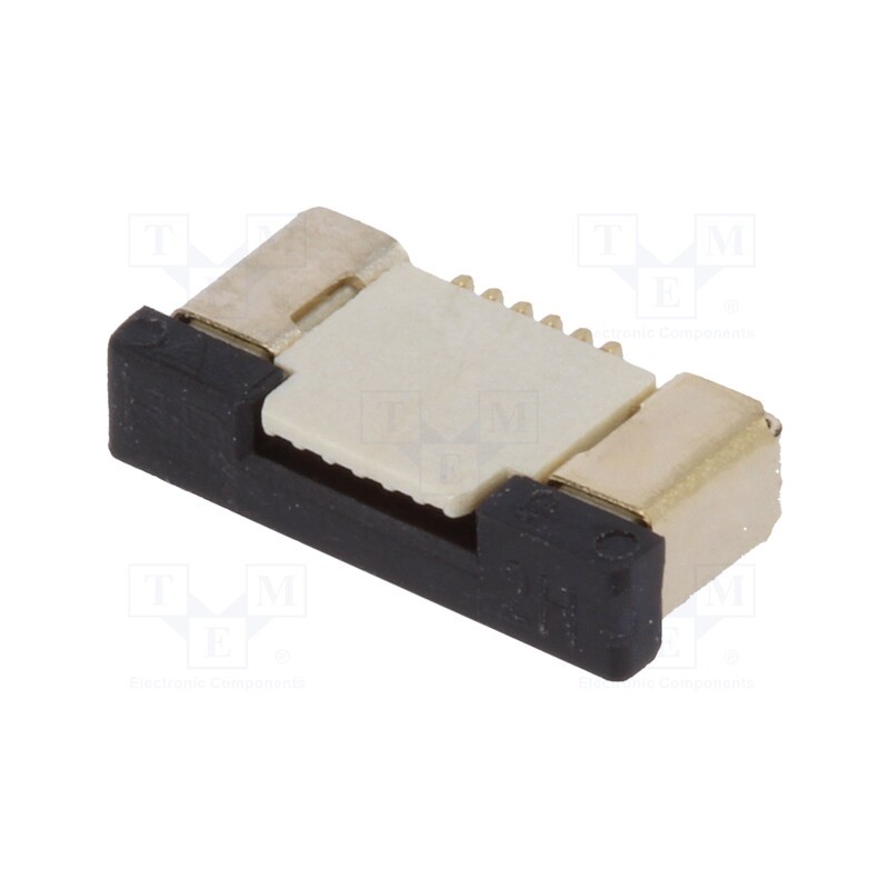 2 pcs x JOINT TECH - F0500WR-S-06PNLNG1GT0R - Connector: FFC/FPC, horizontal, PIN: 6, top contacts,ZIF, SMT, 0.5A