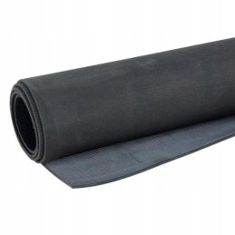 Rubber cabin mat, ribbed carpet 1 2x1m 3mm