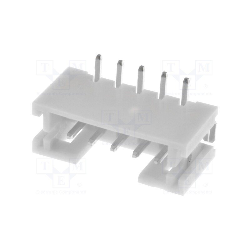 2 pcs x JST - B5B-PH-SM4-TB (LF)(SN) - Socket, wire-board, male, PH, 2mm, PIN: 5, SMT, 100V, 2A, -25÷85°C