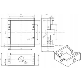 D35 trailer piston cylinder actuator with socket