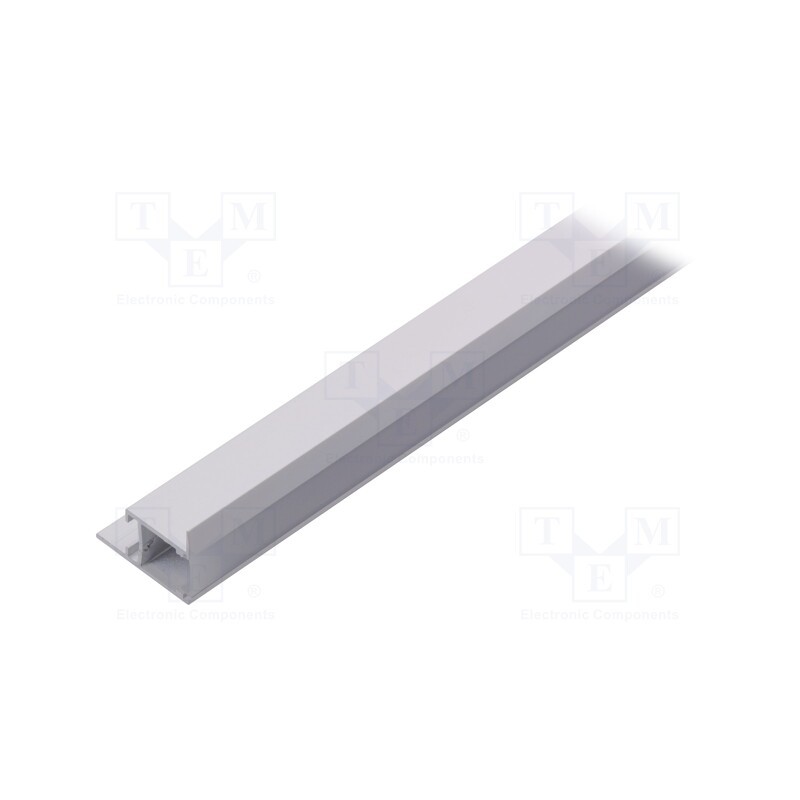 1 set x TOPMET - FRAME14 C WH 1M SET STANDARD - Profiles for LED modules, white, white, L: 1m, FRAME14, aluminium