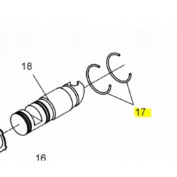 Starter crank O-ring 1d41 1d82 5000064067 0064067