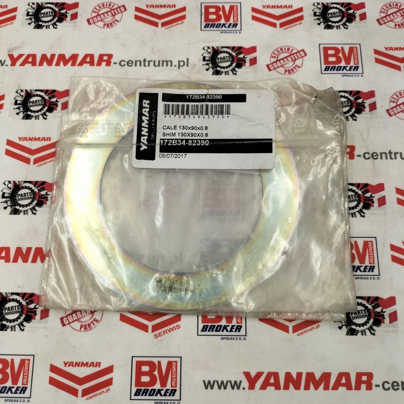 Yanmar washer 90x130x0 8 sv60 vio50 vio57
