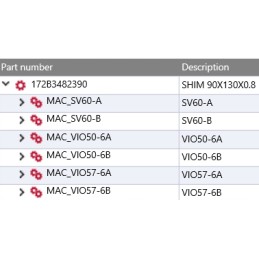 Yanmar washer 90x130x0 8 sv60 vio50 vio57