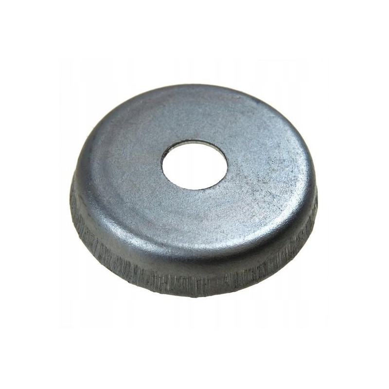 Round cup with lower attachment cushion