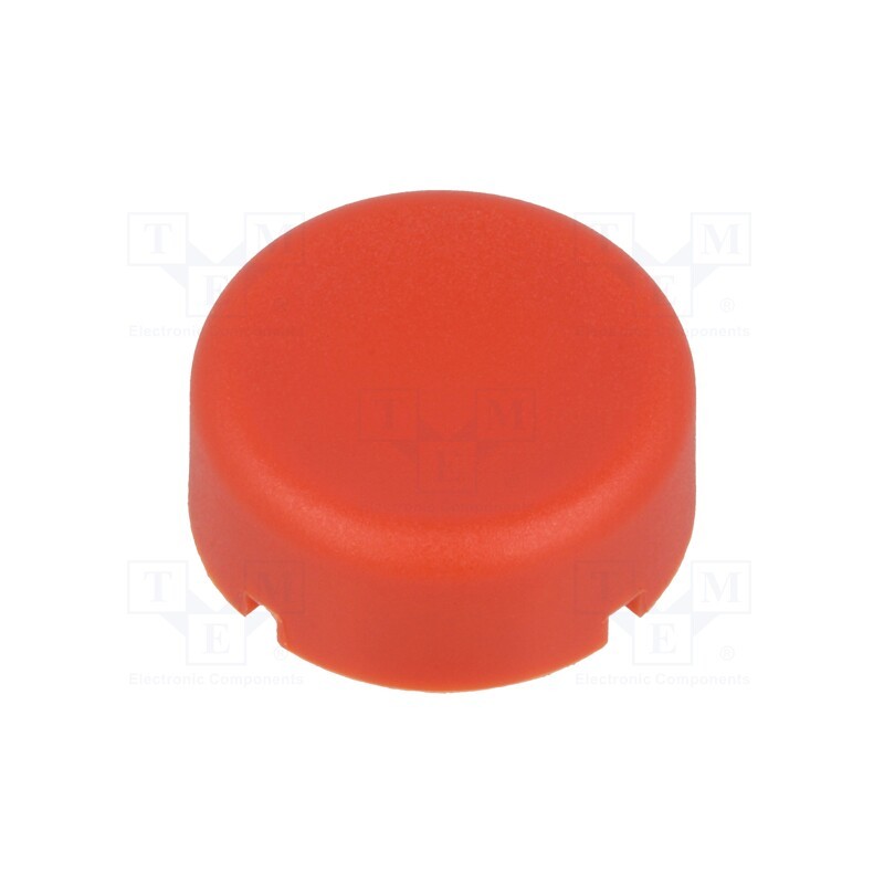 3 pcs x Marquardt - 840.000.071 - Button, round, red, polyamide, Ø17mm, 6425.0101,6425.1101