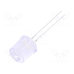 1 pcs x OPTOSUPPLY - OSR5PAA6A1A - LED, 10mm, red, 1120÷1560mcd, 100°, Front: flat, 1.8÷2.6V