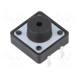 1 pcs x E-SWITCH - TL1100EF160Q - Microswitch TACT, SPST-NO, Pos: 2, 0.05A/12VDC, THT, none, 1.6N