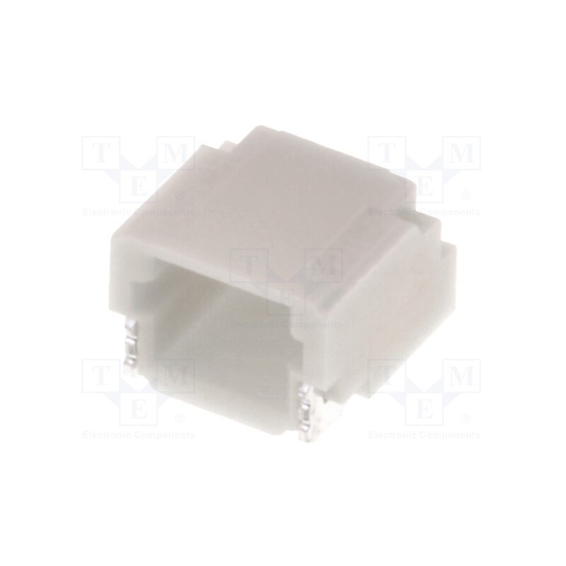 2 pcs x JST - SM02B-SRSS-TB (LF)(SN) - Socket, wire-board, male, SH,SR, 1mm, PIN: 2, SMT, 50V, 1A, -25÷85°C