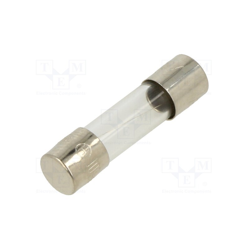 1 pcs x OPTIFUSE - FSD-800MA - Fuse: fuse, quick blow, 800mA, 250VAC, glass, 5x20mm, brass, bulk