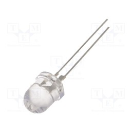 1 pcs x OPTOSUPPLY - OSB56L8131P - LED, 8mm, blue, 14400÷18000mcd, 30°, Front: convex, 3÷3.8V