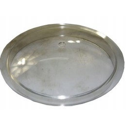 Milking machine vacuum tank cover