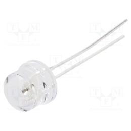 1 pcs x OPTOSUPPLY - OSR5PA87A1A - LED, 8mm, red, 1560÷2180mcd, 100°, Front: convex, 1.8÷2.6V
