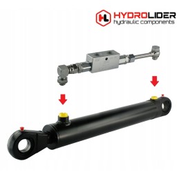 Hydraulic actuator 63 36 500 l 780 hydrolider lock
