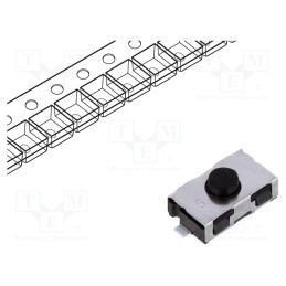5 pcs x C&K - KSR251G LFS - Microswitch TACT, SPST-NO, Pos: 2, 0.05A/32VDC, SMT, none, 4.5N