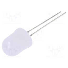 1 pcs x OPTOSUPPLY - OSM54KA134A-1MA - LED, 10mm, white warm, 750÷1560mcd, 30°, Front: convex, 2.8÷3.4V