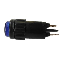 Blue indicator light 12 24v for the dashboard