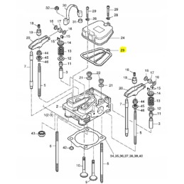 Hatz 1b40 1b50 valve cover gasket 05156401