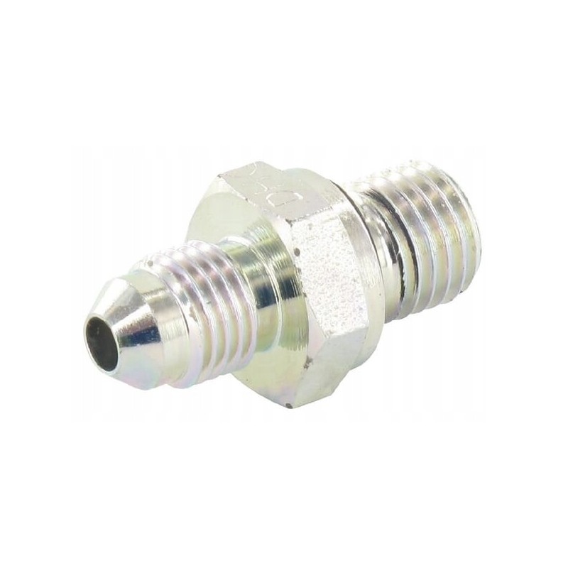 Straight reducing connector 7 16 jicxm12