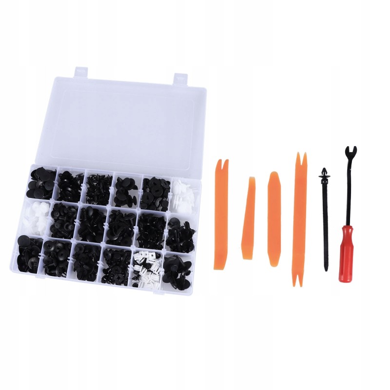 Plastic push pin auto rivets 435 pcs
