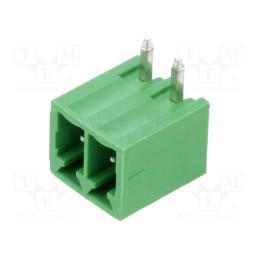 2 pcs x AMPHENOL ANYTEK - OQ0212510000G - Pluggable terminal block, 3.5mm, ways: 2, angled 90°, socket, male