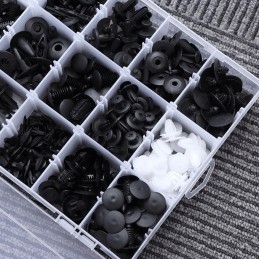 Auto push rivets car bumper fasteners 435 pcs