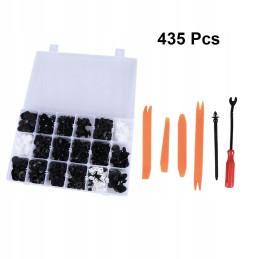 Auto push rivets car bumper fasteners 435 pcs