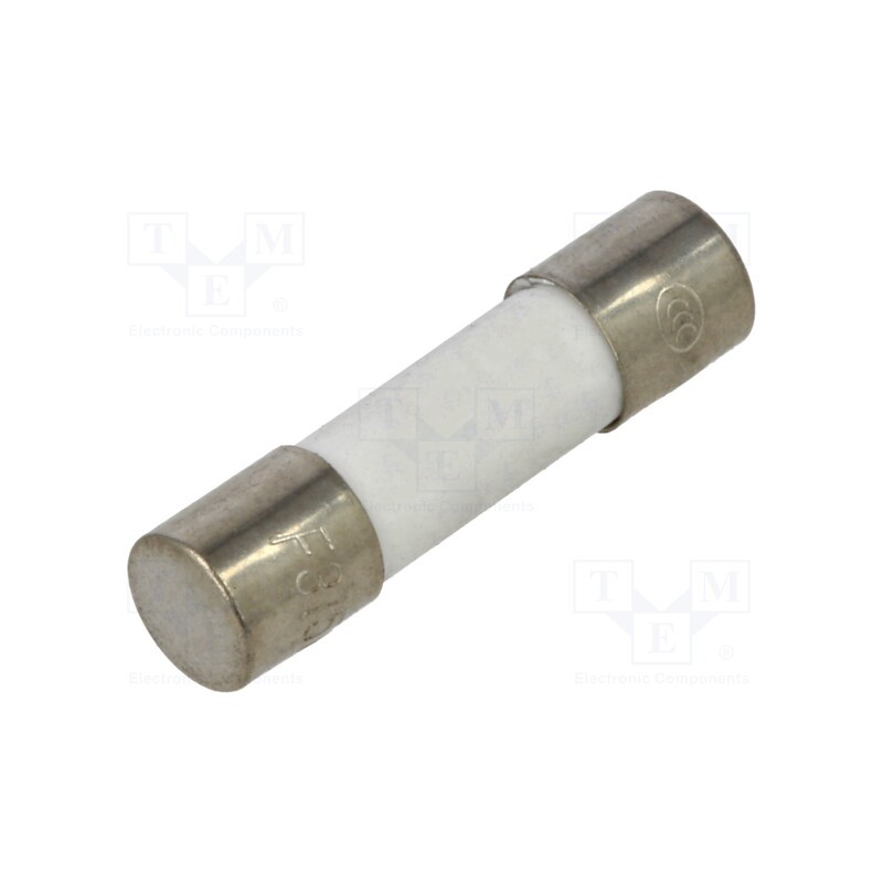 1 pcs x OPTIFUSE - FCD-315MA - Fuse: fuse, quick blow, 315mA, 250VAC, ceramic, 5x20mm, brass, FCD