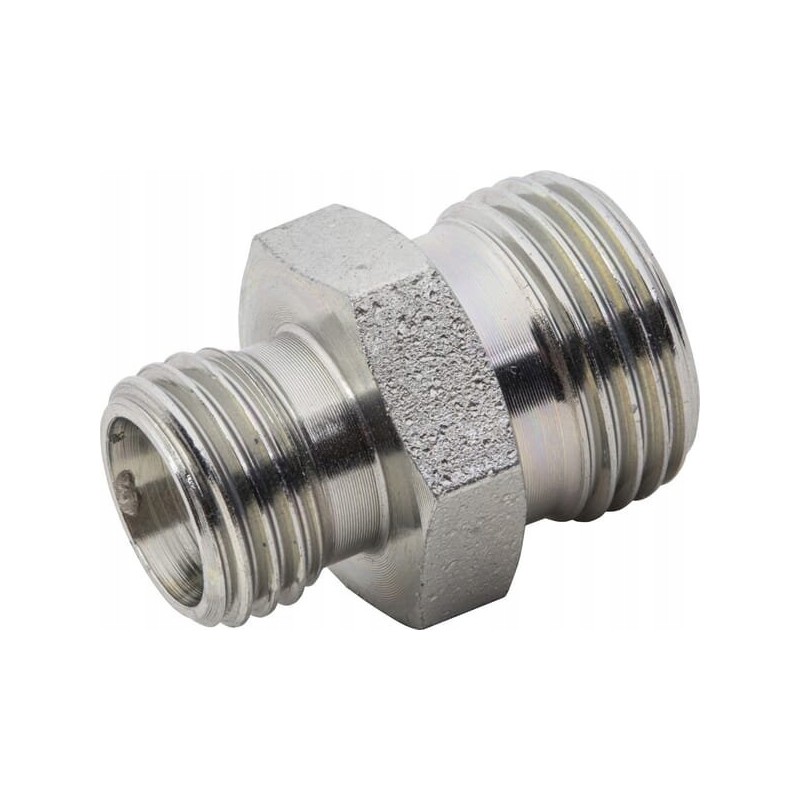 Straight reducing connector m18x1 5 12l m14x1 5 8l