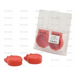 Plug 1 2 red fits female coupling