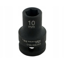 Hexagonal impact socket 1 2 10 mm crm