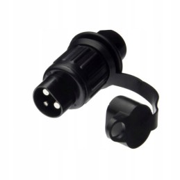3-pin semicircular electrical plug