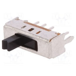 5 pcs x C&K - OS103011MS8QP1 - Switch: slide, Pos: 3, SP3T, 0.1A/12VDC, ON-ON-ON, THT, -30÷70°C