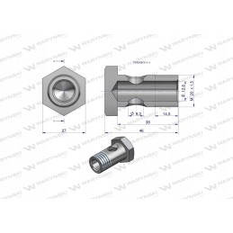 Overflow eye bolt m18x1 5 Warynski