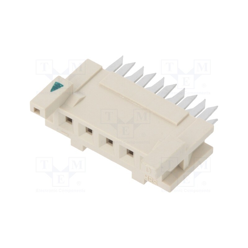 2 pcs x HIROSE - DF1-5S-2.5R24(05) - Plug, wire-board, female, DF1, 2.5mm, PIN: 5, without strain relief