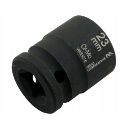 Hexagonal impact socket 1 2 23 mm crm