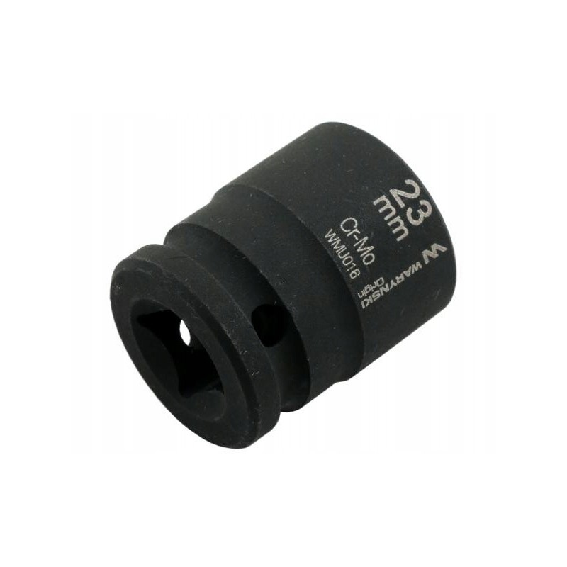 Hexagonal impact socket 1 2 23 mm crm