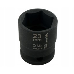 Hexagonal impact socket 1 2 23 mm crm