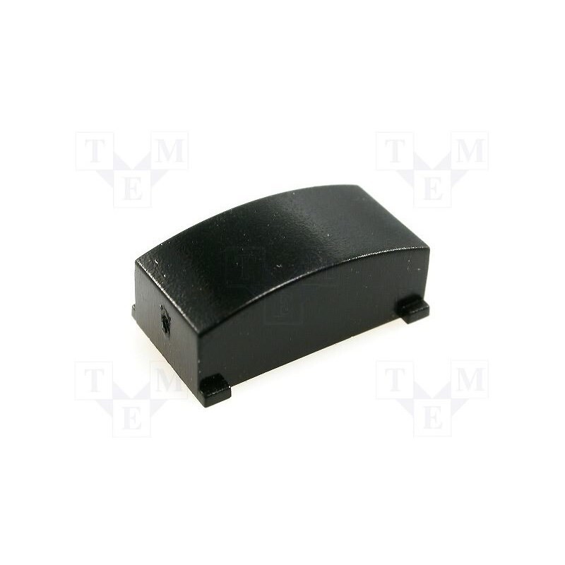 3 pcs x MEC - 1630009 - Button, rectangular, black, MEC15401,MEC15451,MEC16310-B