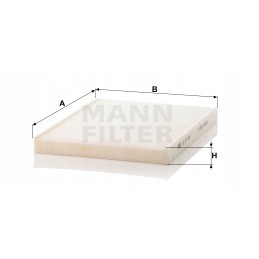 Cabin filter mann filter cu 27 004