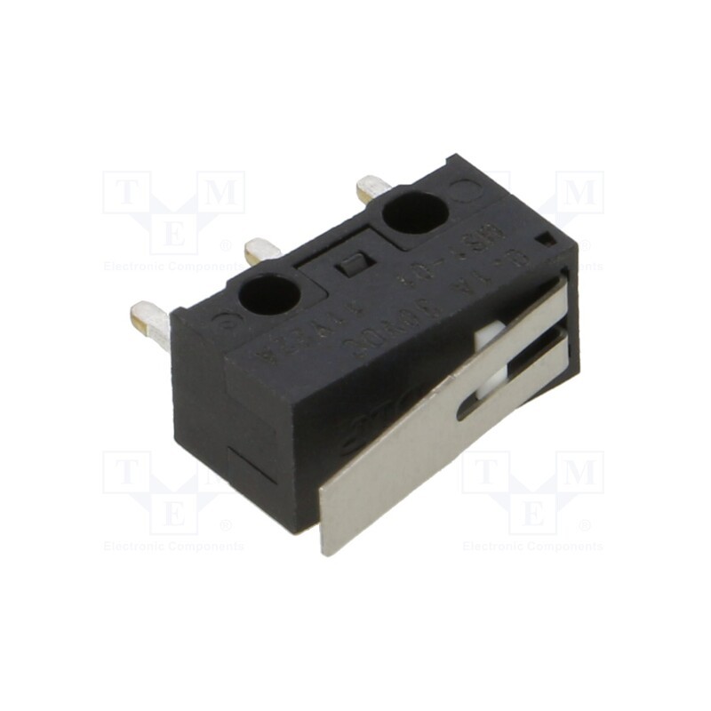 2 pcs x DIPTRONICS - MS1-01L21HGV - Microswitch SNAP ACTION, 0.1A/30VDC, SPDT, Rcont max: 100mΩ, PCB